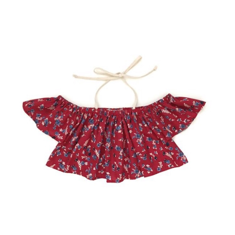 Little people rocx Savannah flutter top 12 mths